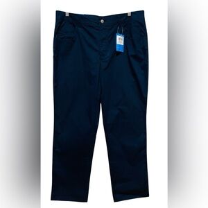 NWT Columbia Men's Rapid Rivers Pant Size 36x32, with UPF 50 Navy blue